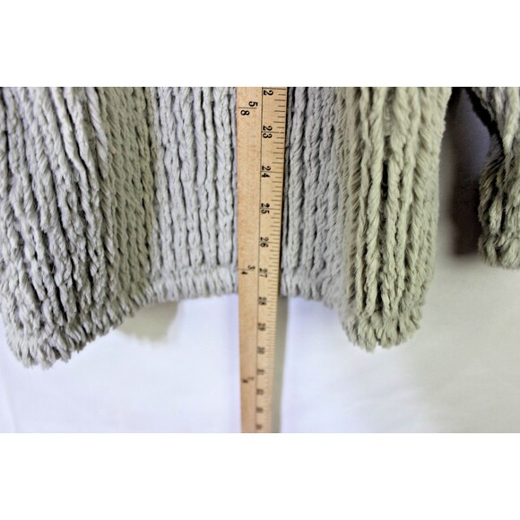 Cupio Blush XL Soft Gray Faux Fur Top Pullover Mock Neck Womens - Picture 7 of 12